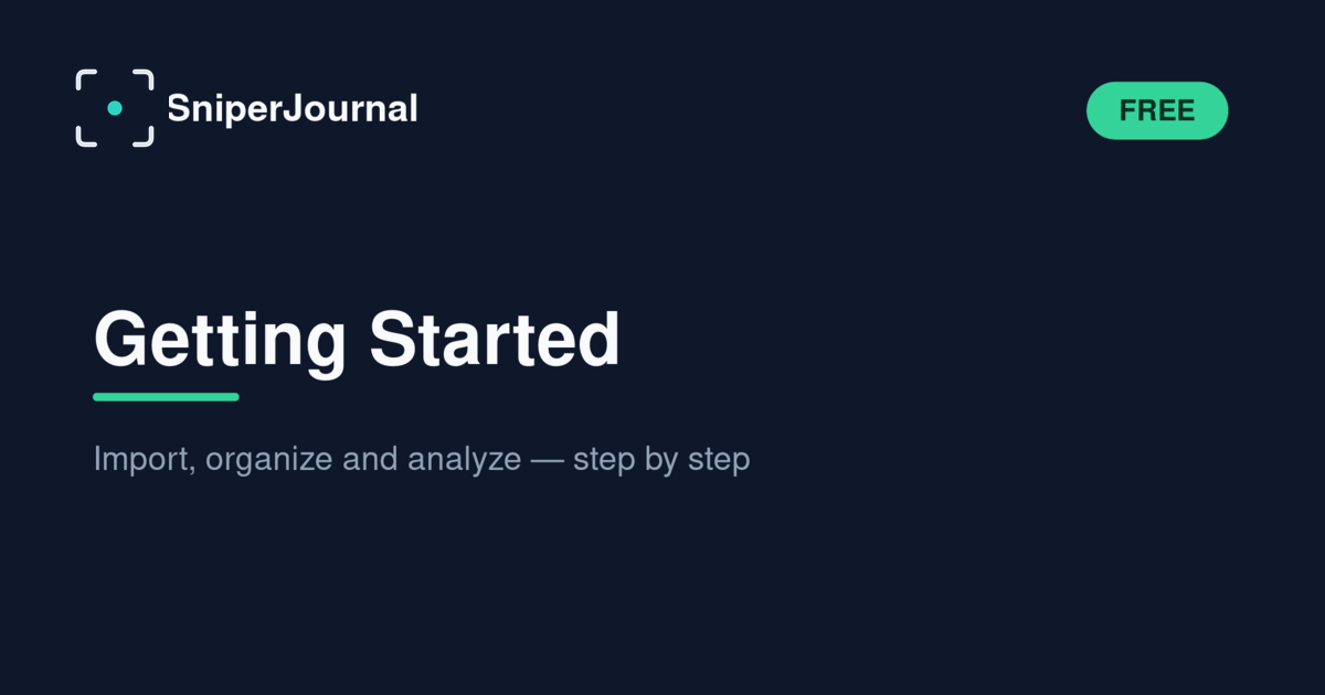 Getting Started with SniperJournal: A Step-by-Step Guide