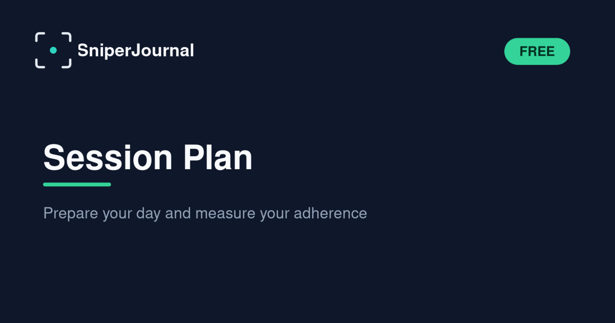 Session Plan: Prepare Your Day and Measure Your Adherence